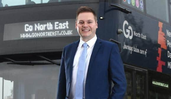 Martijn Gilbert, managing director of Go North East