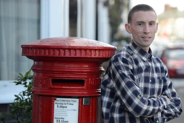 Christopher Head, former postmaster at West Boldon Post Office.