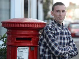 Christopher Head, former postmaster at West Boldon Post Office.