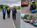 Parking problems have proved a headache on the Parkway estate.