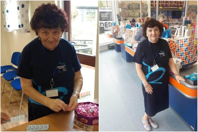 June has bag packed and held charity events to raise funds for the Alzheimer’s Society.