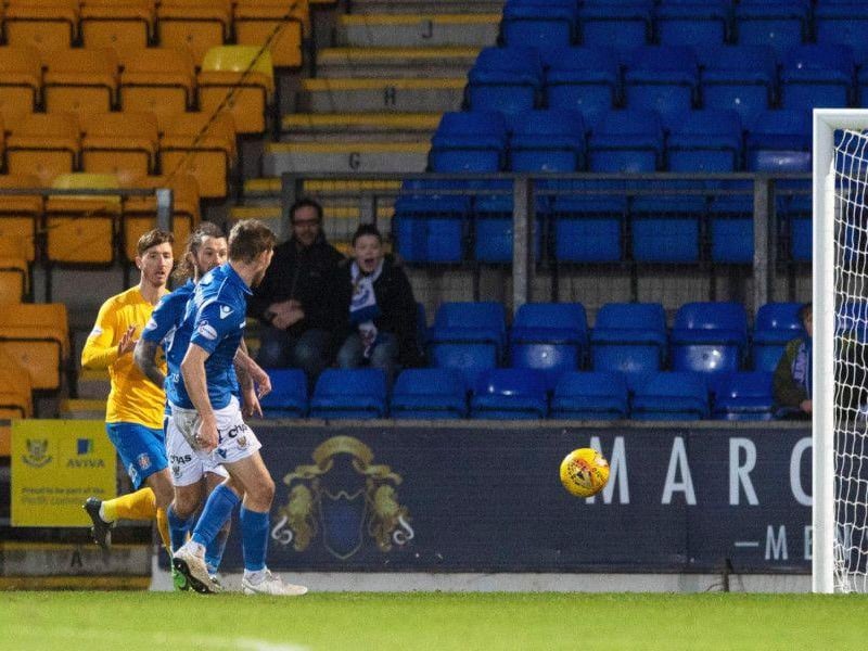 Canadian midfielder David Wotherspoon has created 50 chances this season for cup winners St. Johnstone, an average 1.56 chances per 90 minutes.