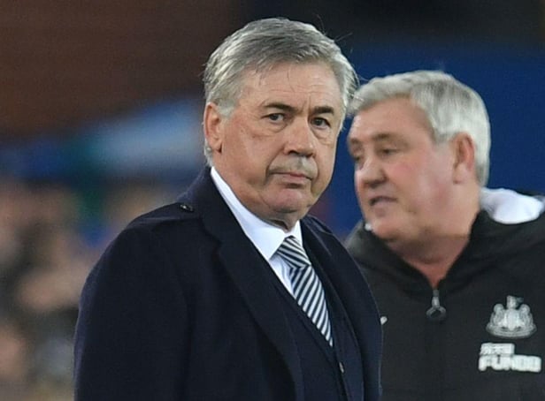 Carlo Ancelotti and Steve Bruce last season.