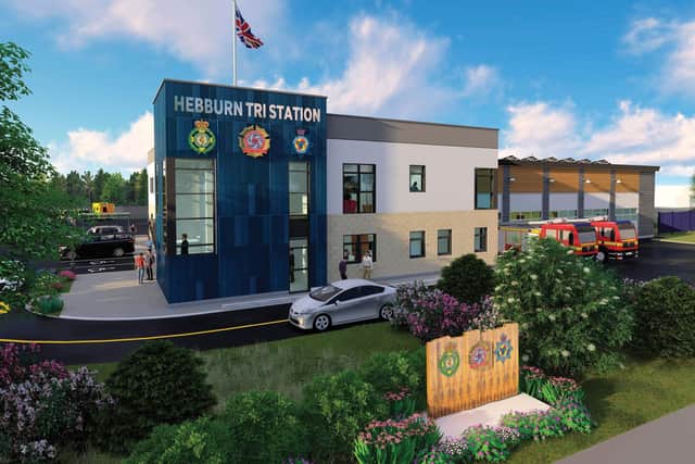 What the new Hebburn Tri-Station is expected to look like.