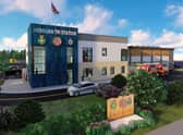 What the new Hebburn Tri-Station is expected to look like.