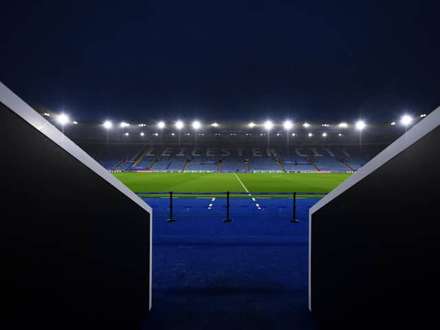 King Power Stadium, home of Leicester City. 