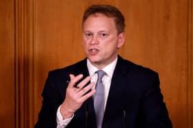 Britain's Transport Secretary, Grant Shapps. (Photo by Tolga Akmen - WPA Pool/Getty Images.)