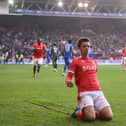 Newcastle United, Arsenal and Tottenham Hotspur target Brennan Johnson in action for Nottingham Forest (Photo by Laurence Griffiths/Getty Images)