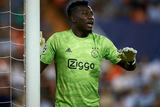 Newcastle United and Tottenham Hotspur are reportedly interested in Ajax's Andre Onana (Photo by Manuel Queimadelos Alonso/Getty Images)