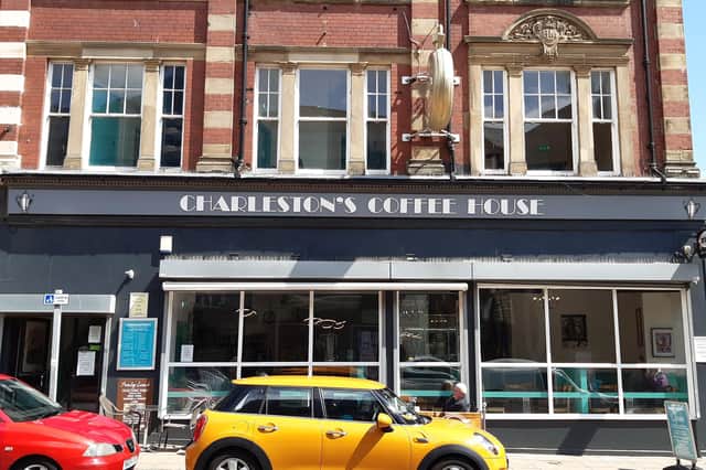 Mr and Mrs Crosby, who enjoyed a coffee outside Charleston's as indoor hospitality began to reopen this week, say they are still concerned about the India variant of Covid.