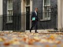 Chancellor of the Exchequer Jeremy Hunt departs Downing Street to present the Autumn Statement to the House of Commons.