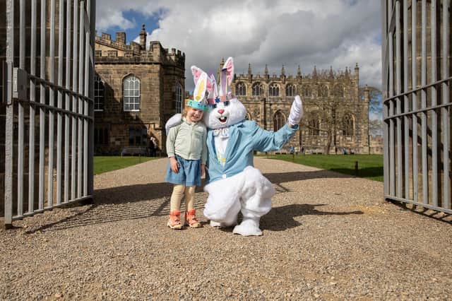 Easter bunny meet and greet at Auckland Palace