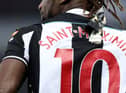 Allan Saint-Maximin wearing this season's Castore kit.