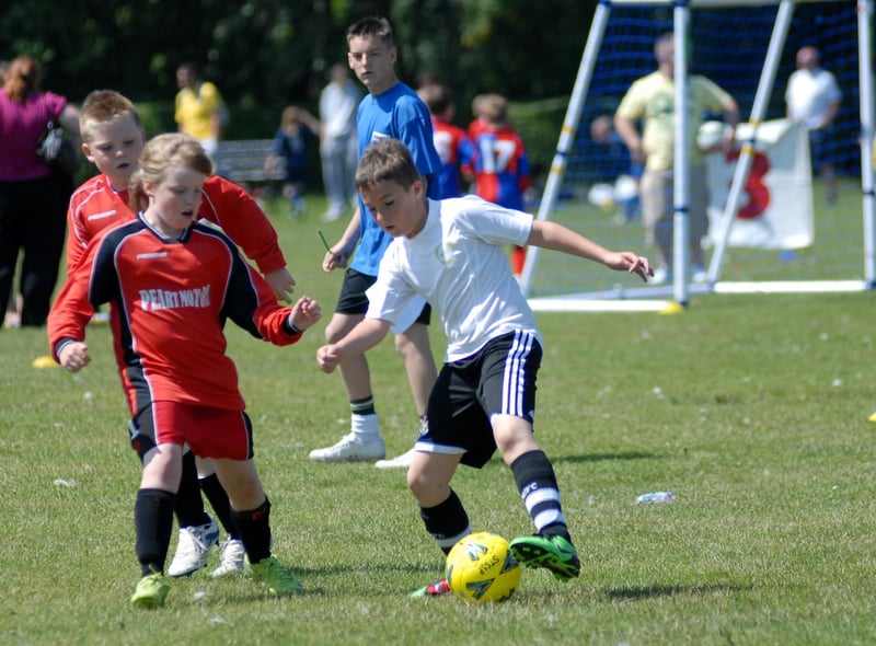 Players gave their all during the tournament.