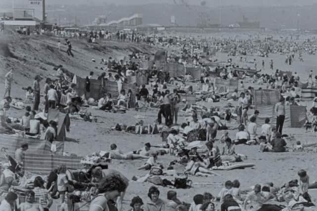 Packed onto the South Foreshore in the 70s heatwave.