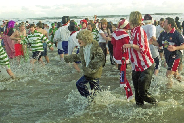 Maybe you were pictured doing the Boxing Day Dip at Seaburn in this year.