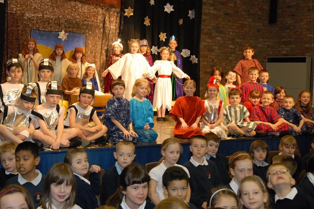 It was a packed room for the Years 3 and 4 Nativity in 2008.