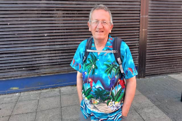 Retired postman David Udbery, 67, believes people should have the right to strike but only if it is "justified".