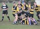 An archive picture of the Jarrovians in action.