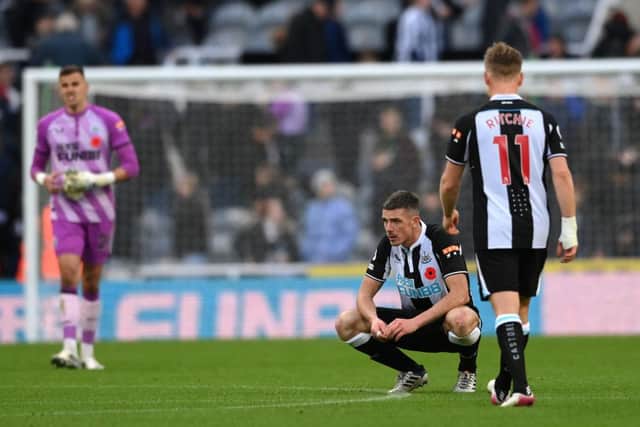 Newcastle United lost 3-0 at home to Chelsea in the Premier League. (Photo by Stu Forster/Getty Images)