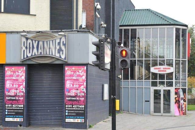 Emergency services were called to an incident near to Roxanne's nightclub in Ocean Road, South Shields, on Bank Holiday Monday.