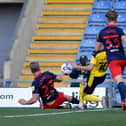 Grant Leadbitter impressed on his first league start of the season