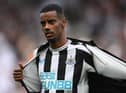 Newcastle United striker Alexander Isak.