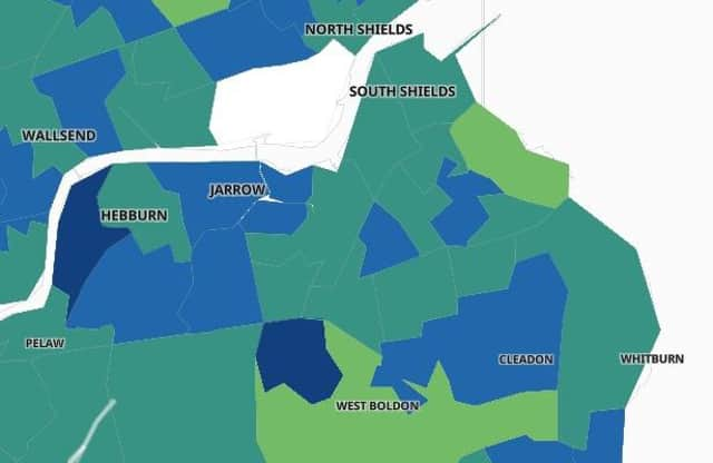 These are the areas of South Tyneside with the biggest increase in Covid-19 cases.