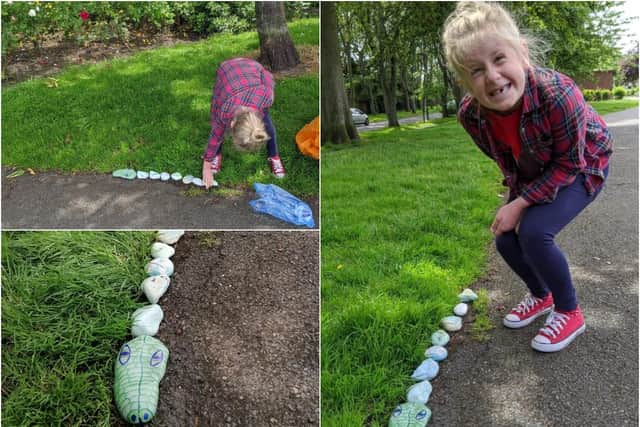 Lucille Reed created Sydney the Snake to keep in touch with her school friends.