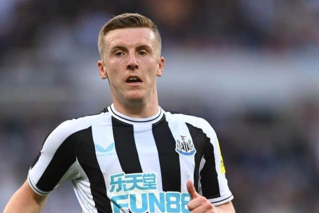 Newcastle United defender Matt Targett.