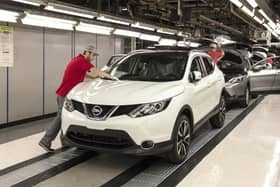 The Nissan Qashqai is made at the company's plant in Sunderland.