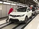 The Nissan Qashqai is made at the company's plant in Sunderland.