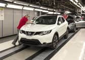 The Nissan Qashqai is made at the company's plant in Sunderland.