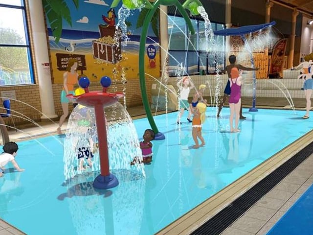This is how new, interactive water features, earmarked for Water Meadows, could look.