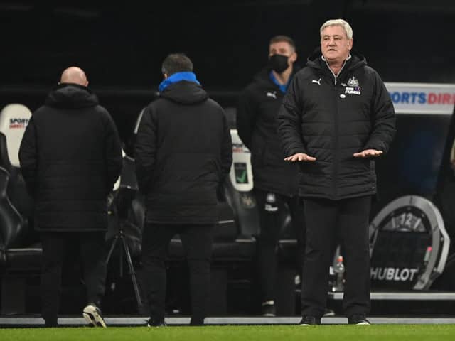 Newcastle manager Steve Bruce. (Photo by Stu Forster/Getty Images)