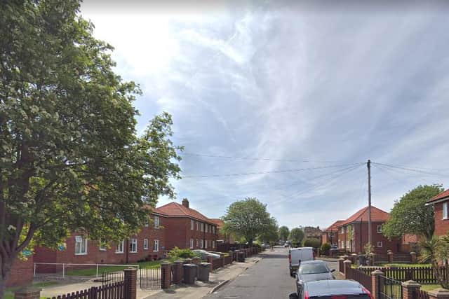 Armed officers carried out a search of a home in Forber Avenue after a call reporting a man had access to a firearm. Image copyright Google.