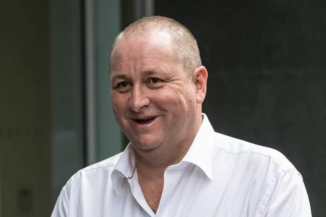 Newcastle United owner Mike Ashley.