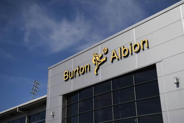 Pirelli Stadium, the home of Burton Albion. (Photo by Michael Regan/Getty Images)