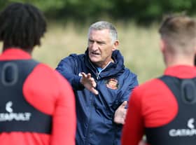 Sunderland boss Tony Mowbray.