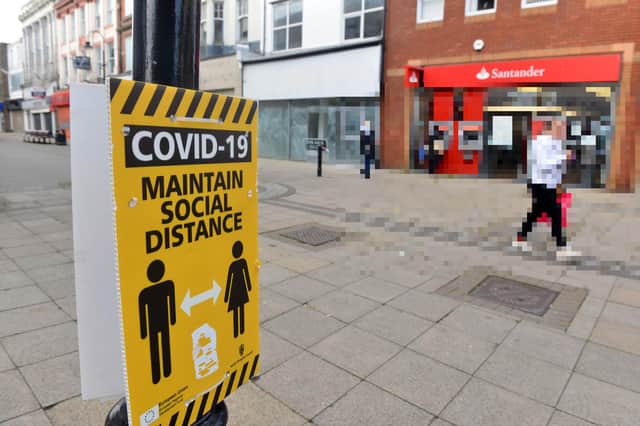 South Shields during the second national lockdown in November 2020. Different parts of the borough have been bouncing back at faster and slower rates, figures show.