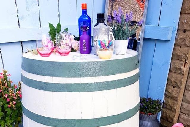 Try some upcycling;
Fiona said: "From simple activity ideas like creating a pen pot from an empty jar, to making an old barrel into a gin bar, there’s lots of inspiration and tips online to get you started and you’ll have a real sense of achievement when you complete your creation."