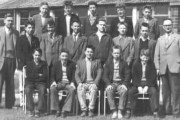 St. Aloysius school leavers, 1958.
