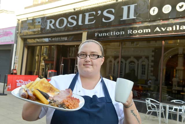 The new Rosie's II chef Amanda Robertson.