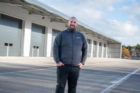 Castle operations manager Shaun Powell at the Washington site.