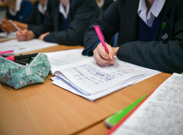 School attainment data.