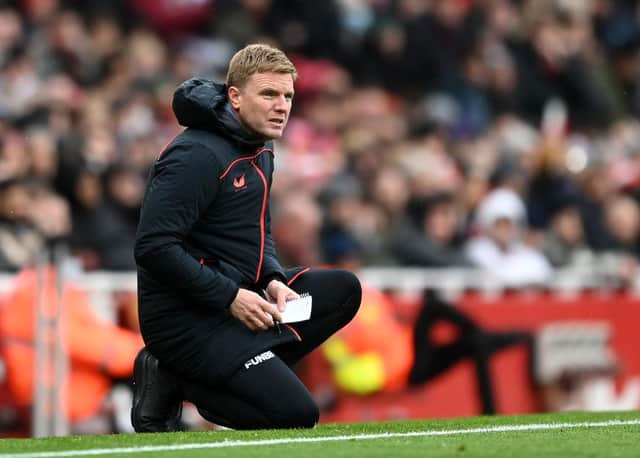 Newcastle United manager Eddie Howe. (Photo by Shaun Botterill/Getty Images)