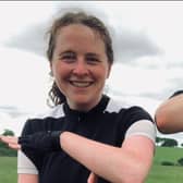 Alex and Sarah are in the saddle to help others