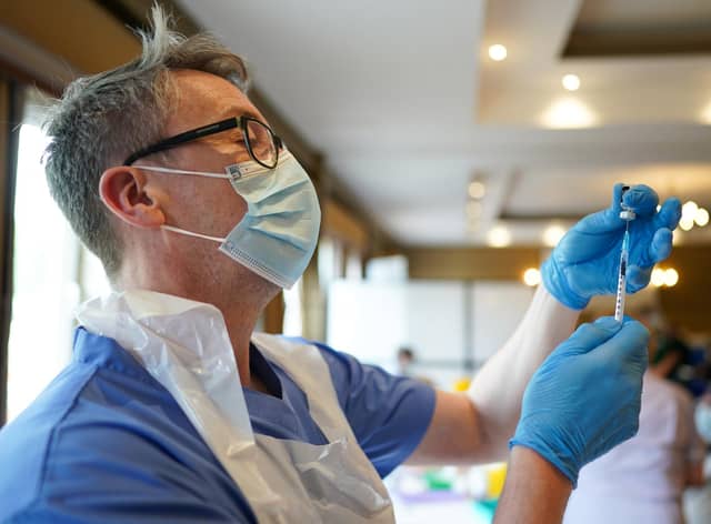 People aged in their 30s have all been invited to book their Covid jabs as of today, the NHS has confirmed. (Photo by Ian Forsyth/Getty Images)