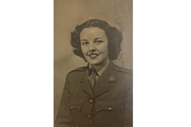 Rita Telford during her war service