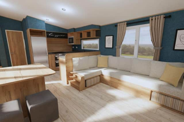 The Exclusive Oakwood accommodation at Appletree Country Park